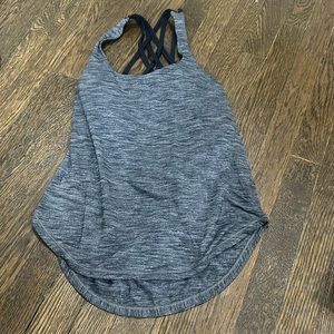 Lululemon Scooped/Low Back Strappy Tank With Built-In Bra